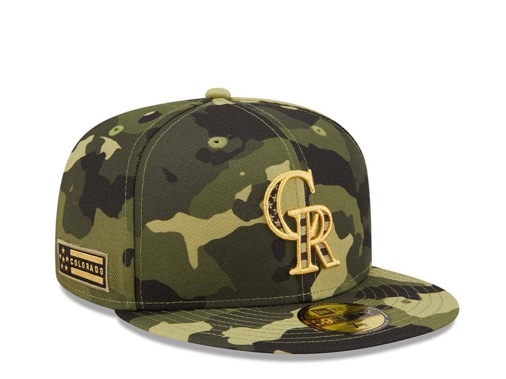 New Era Colorado Rockies Armed Forces Day 2022 59Fifty Fitted Hat