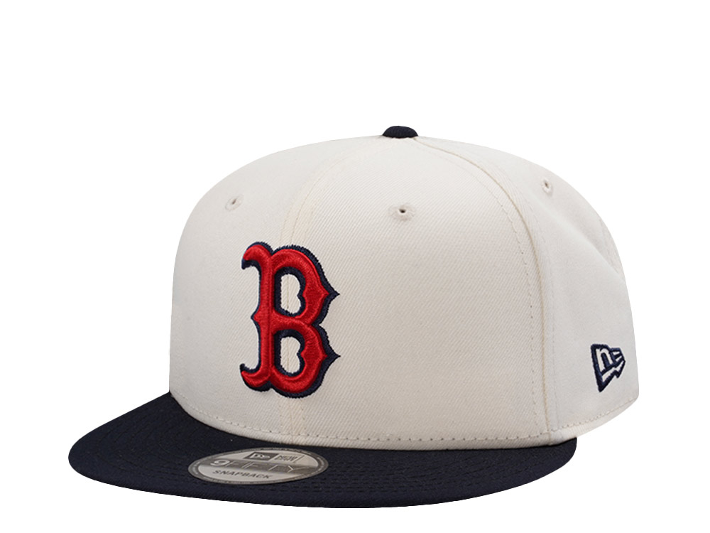 New Era Boston Red Sox Chrome Two Tone Edition 9Fifty Snapback Cap
