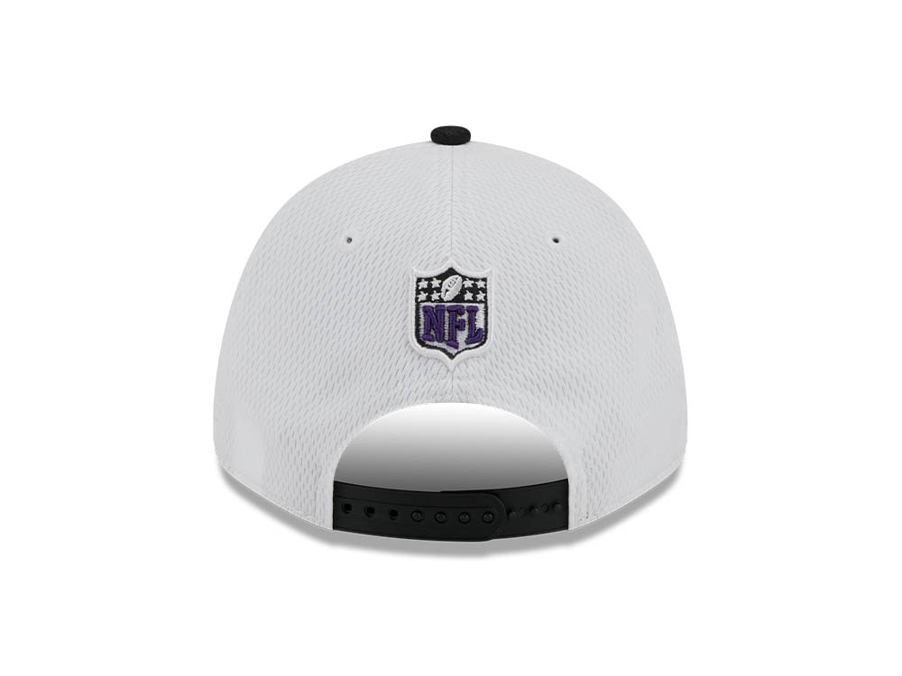 New Era Baltimore Ravens NFL Sideline 2023 Black White  9Forty Snapback Hat