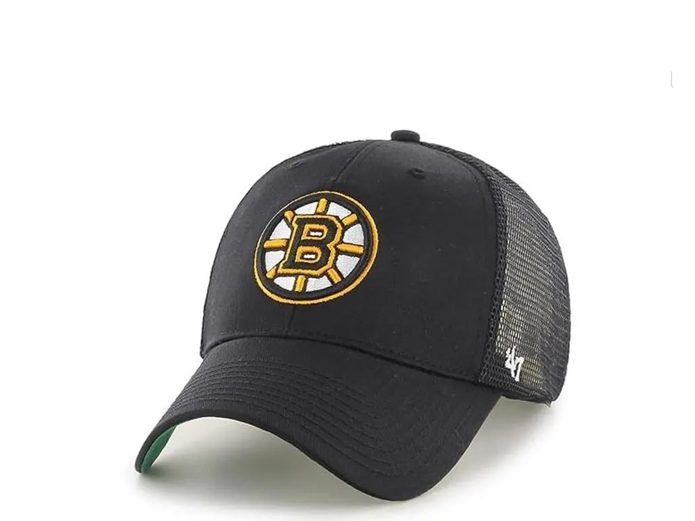 47brand Boston Bruins Classic Trucker Snapback Hat
