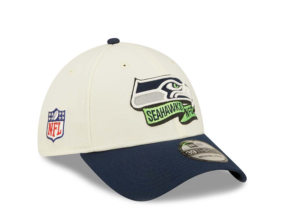 New Era Seattle Seahawks NFL Sideline 2022 39Thirty Stretch Hat