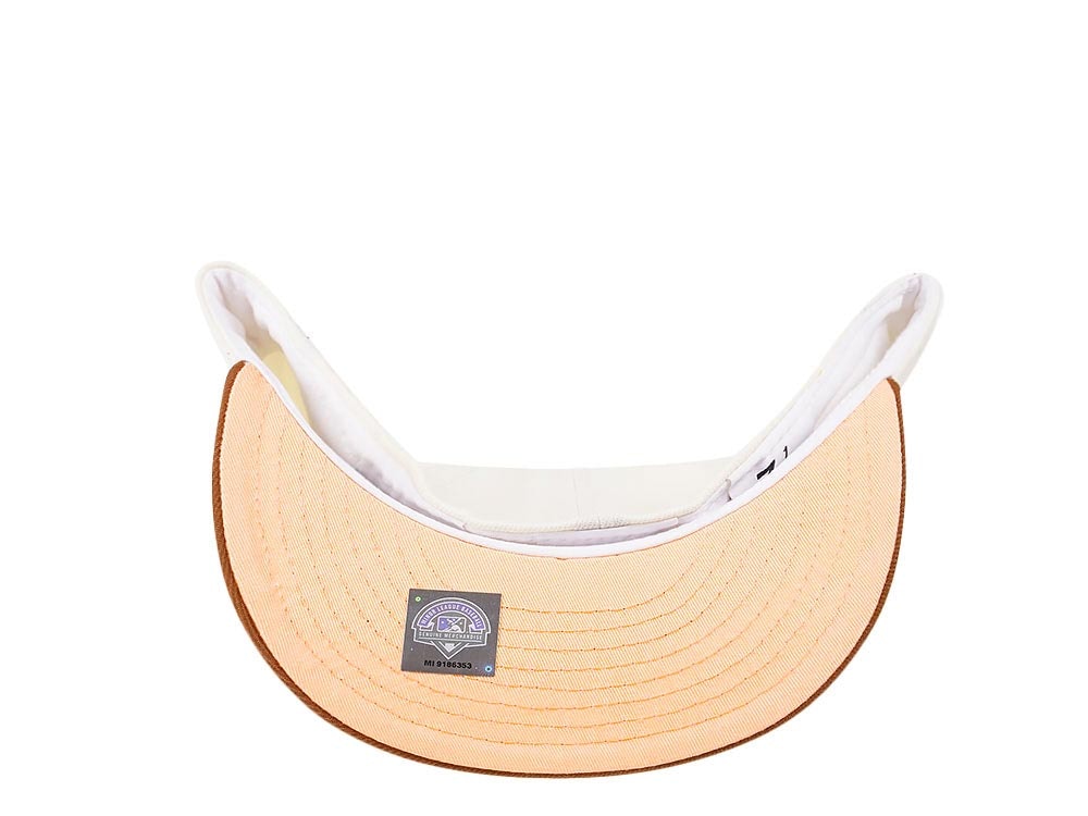 New Era Albany Polecats Cream Bourbon Two Tone Prime Bourbon Two Tone Prime Edition 59Fifty Fitted Hat