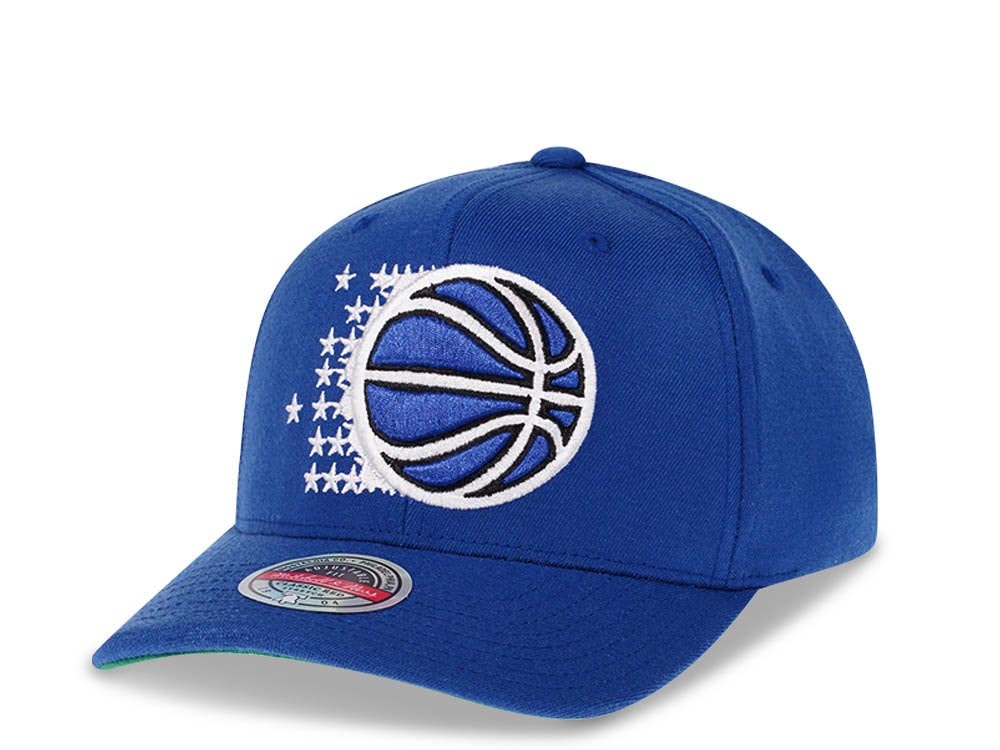 Mitchell & Ness Orlando Magic Team Ground Red Line Solid Flex Snapback Hat