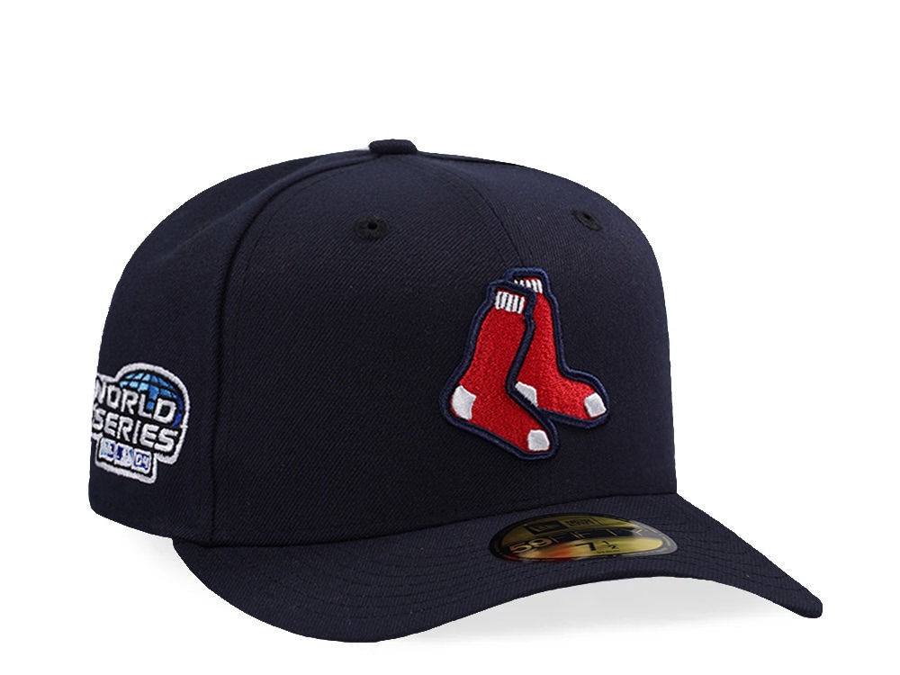 New Era Boston Red Sox World Series 2004 Navy Prime Edition Pre Curved 59Fifty Fitted Cap