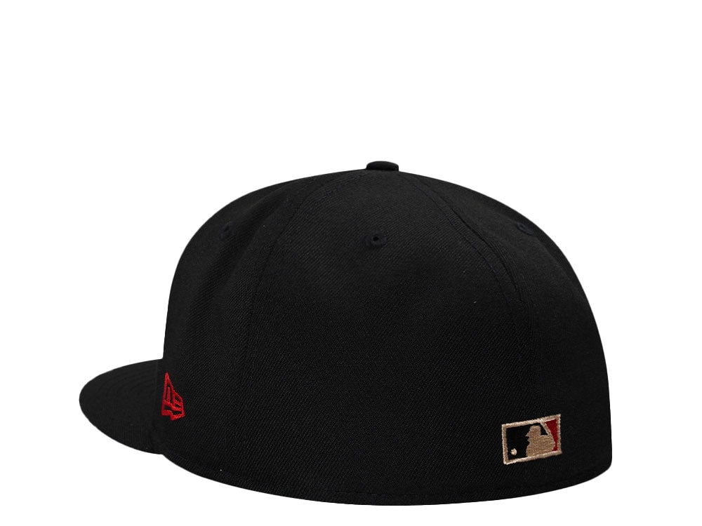 New Era St. Louis Cardinals 100th Anniversary Black Throwback Edition 59Fifty Fitted Hat
