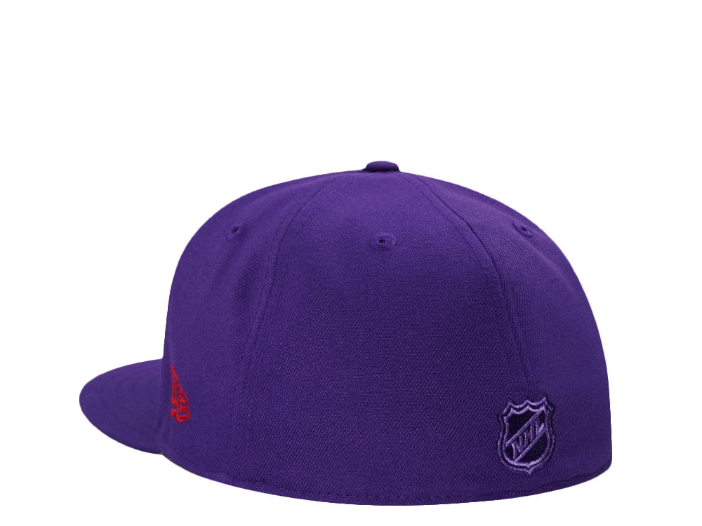New Era Detroit Red Wings Stanley Cup 1998 Purple Al Edition 59Fifty Fitted Cap