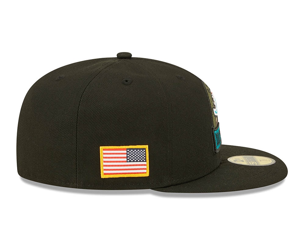 New Era Miami Dolphins Salute to Service 2022 Fitted 59Fifty Hat
