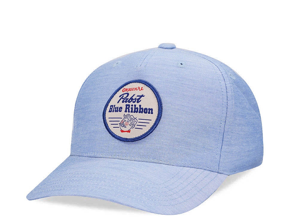 American Needle Pabst Blue Ribbon Beachwood Casual Snapback Hat