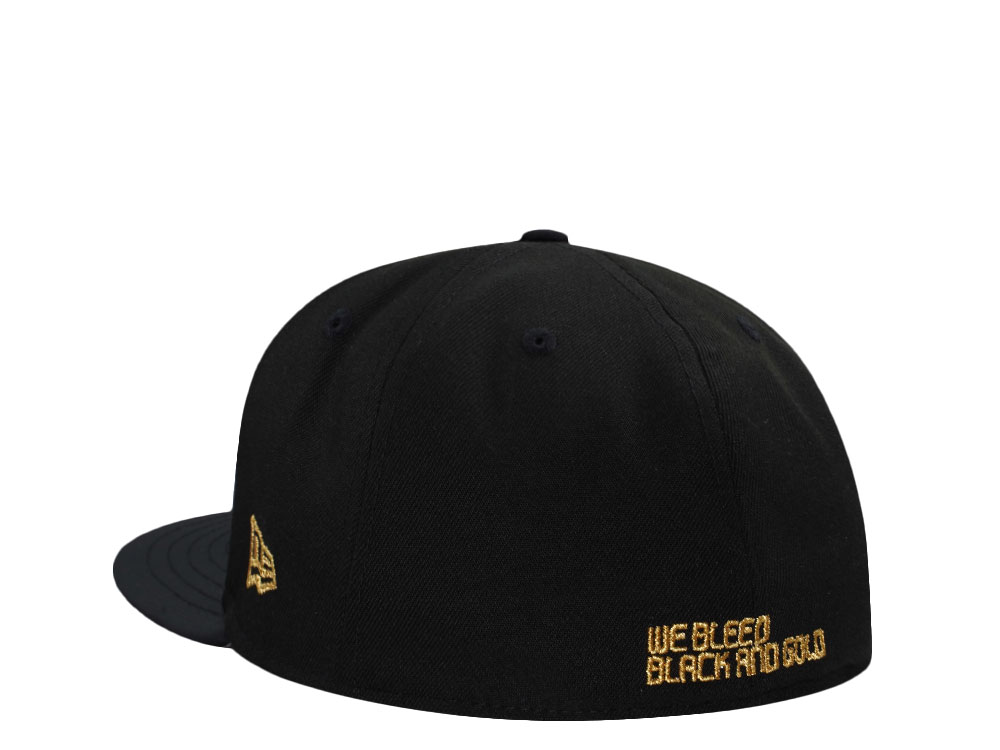 New Era Pittsburgh Pirates PNC Park Upside Black Prime Edition 59Fifty Fitted Cap