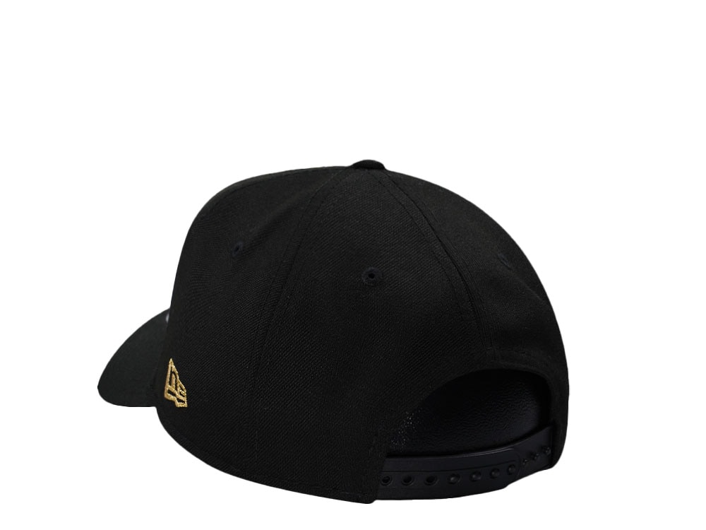 New Era Oakland Athletics World Series 1989 Black Gold 9Forty A Frame Snapback Hat