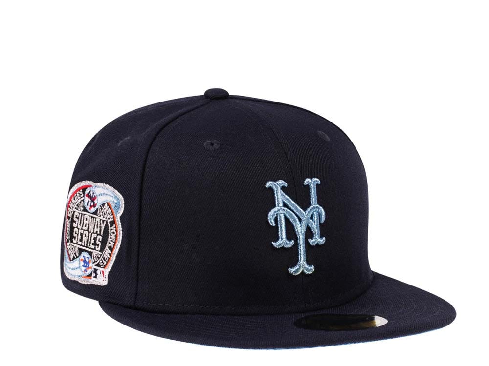 New Era New York Mets Subway Series 2000  Arctic Glacier Blue Edition 59Fifty Fitted Hat