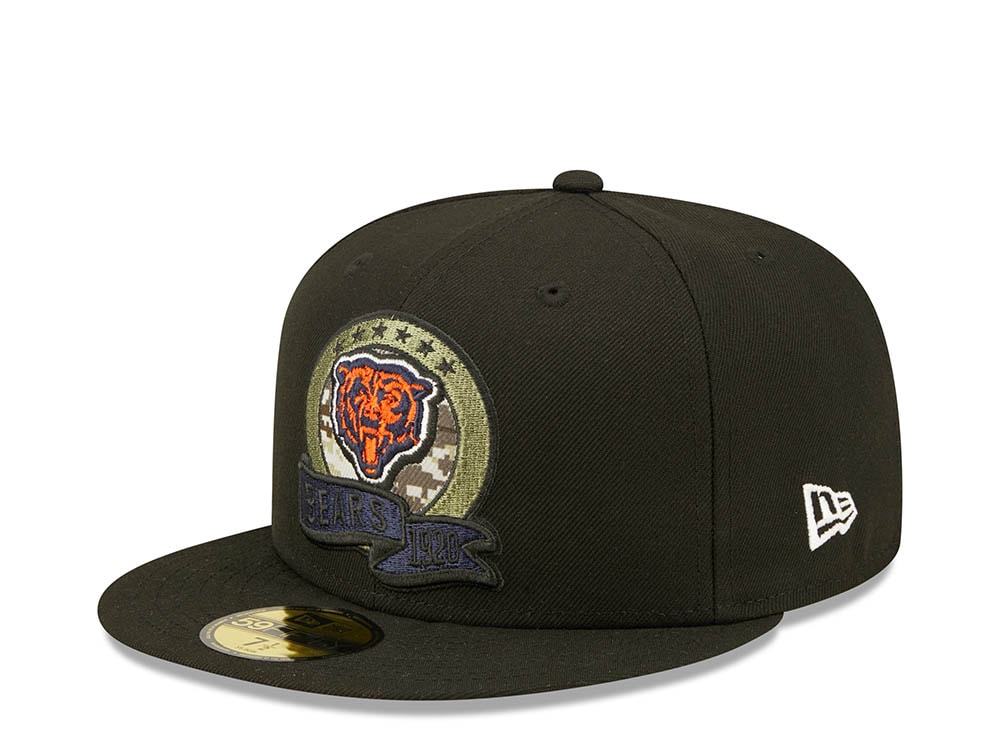 New Era Chicago Bears Salute to Service 2022 Fitted 59Fifty Hat