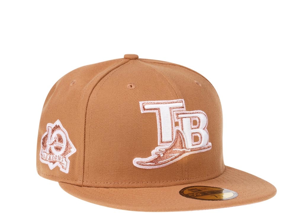 New Era Tampa Bay Rays 10th Season Sweet Gingerbread Edition 59Fifty Fitted Hat