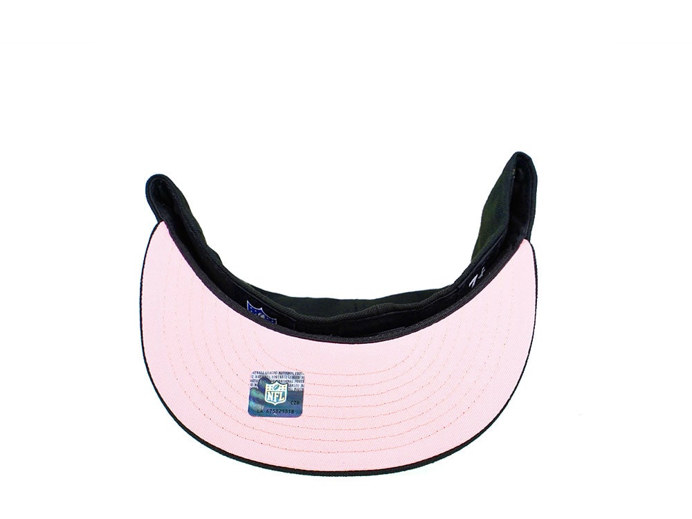 New Era Las Vegas Raiders 60th Season Black Pink Edition 59Fifty Fitted Hat