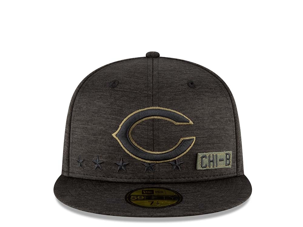 New Era Chicago Bears Salute to Service 2020 Fitted 59Fifty Hat