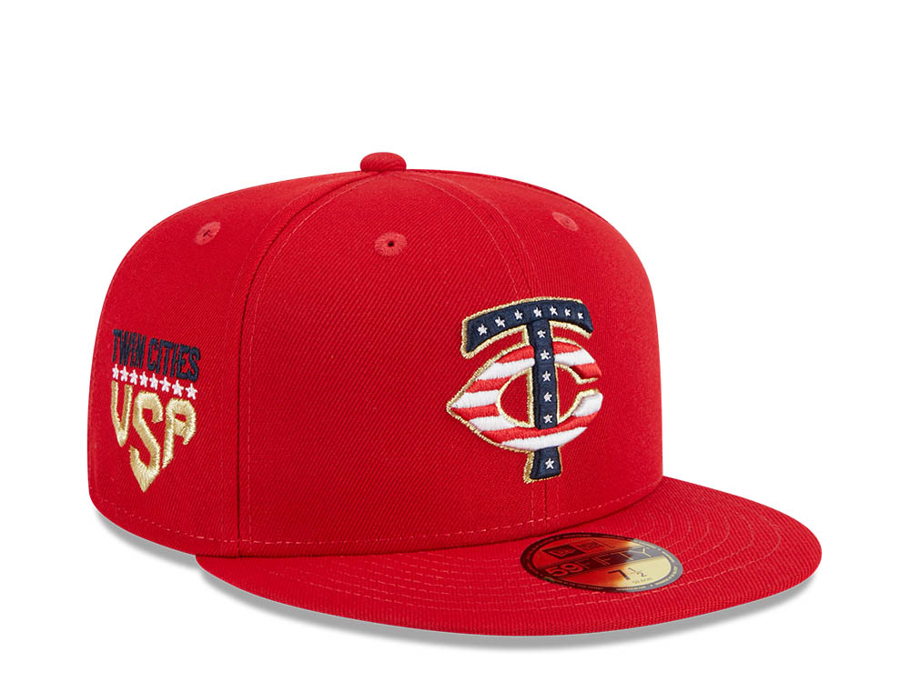 New Era Minnesota Twins 4th of July 23 59Fifty Fitted Hat