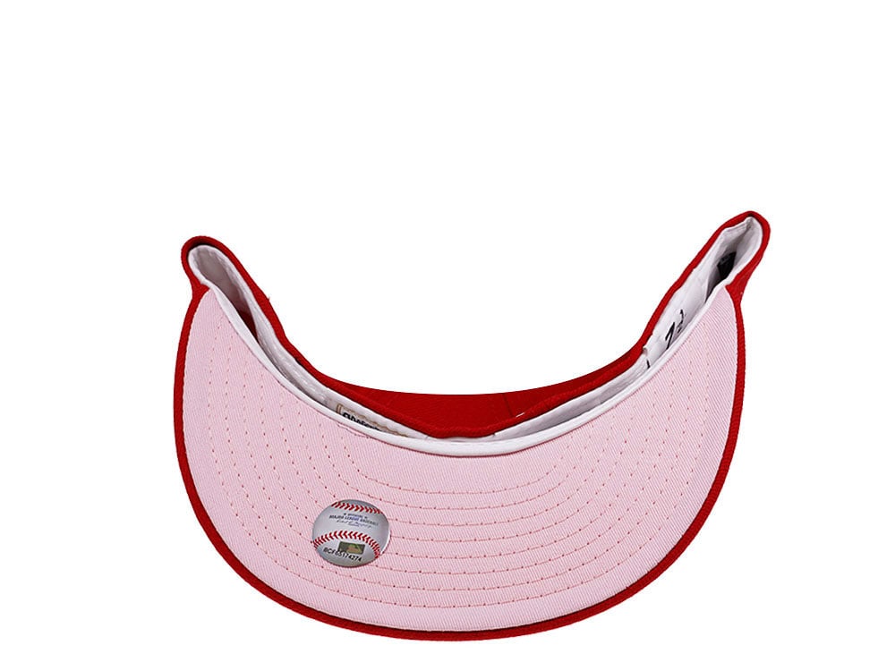 New Era New York Yankees Subway Series 2000 Red and Pink Edition 59Fifty Fitted Hat