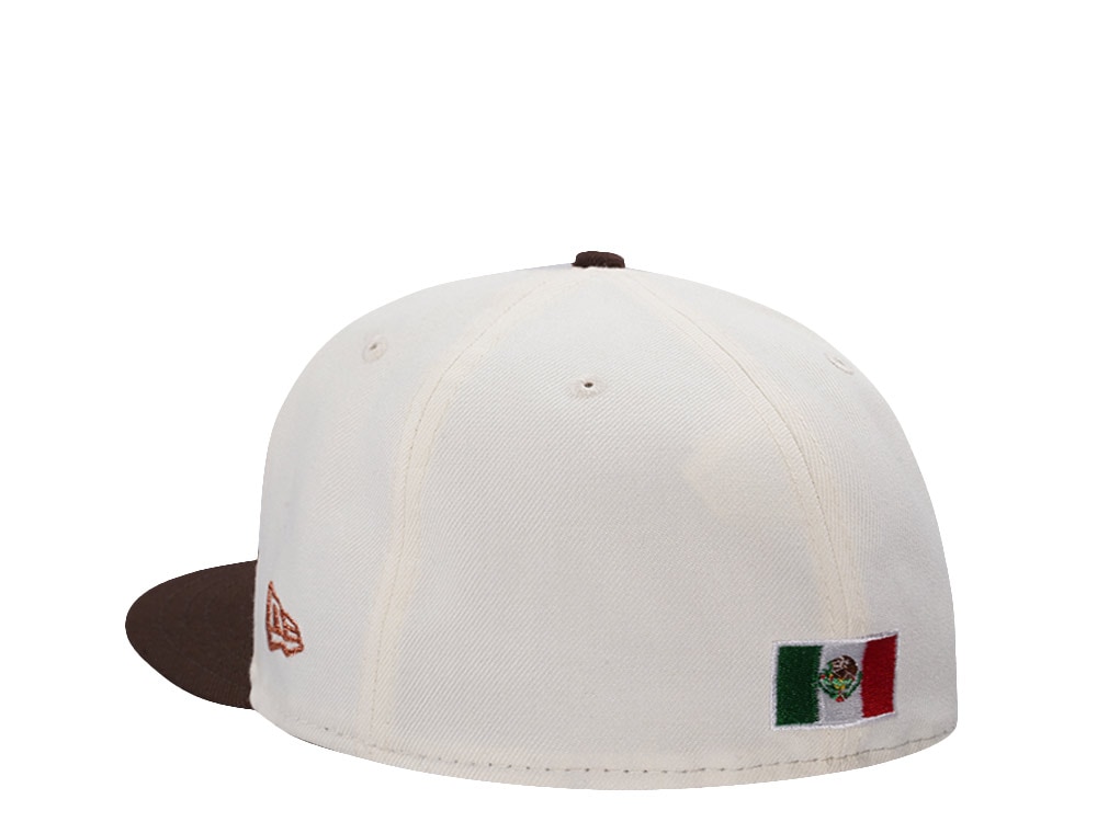 New Era Mexico Temple Chrome Two Tone Edition 59Fifty Fitted Cap