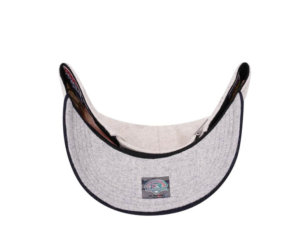 American Needle Chicago Whales Flannel Archive Legend Curved Strapback Hat