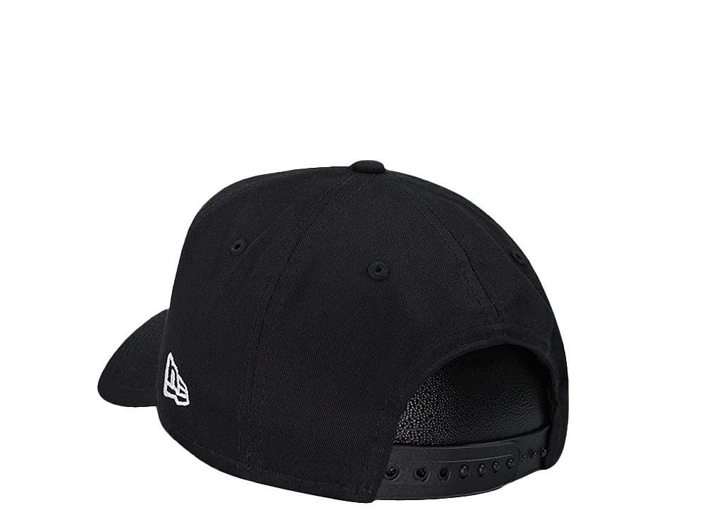 New Era Pittsburgh Steelers Black 9Forty A Frame Snapback Hat