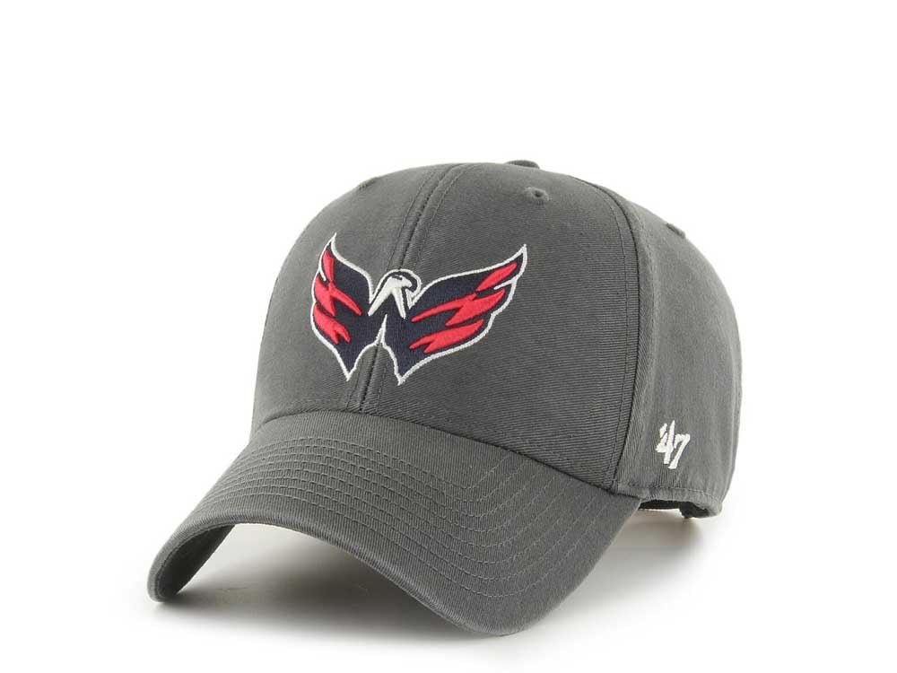 47Brand Washington Capitals Legend Gray Classic Strapback Hat