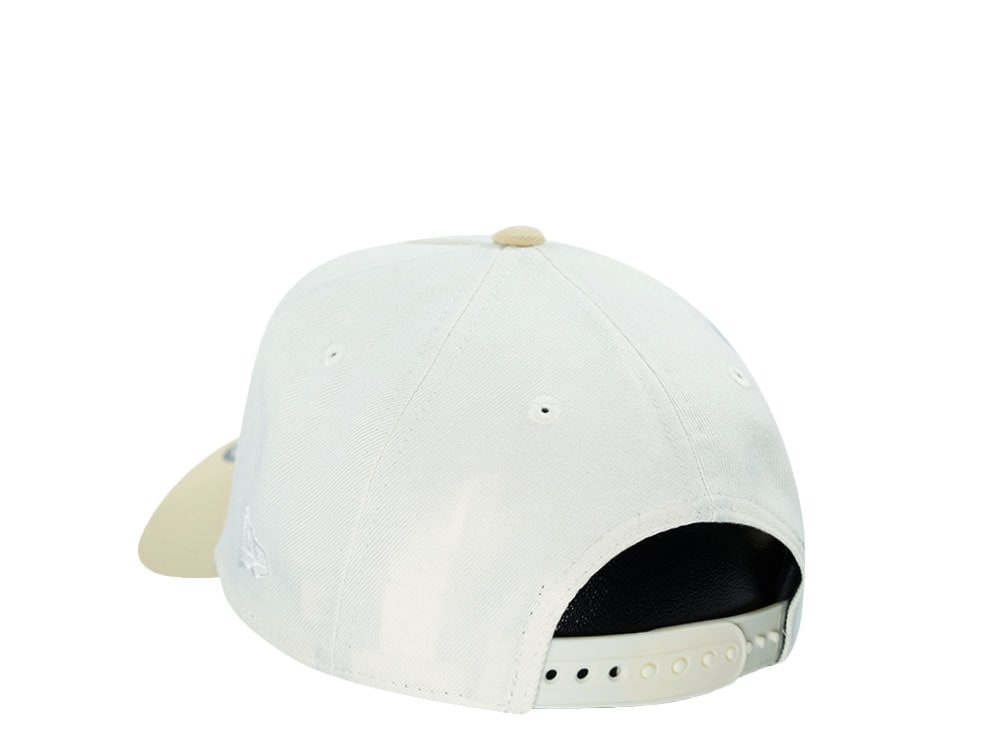 New Era Los Angeles Dodgers 60th Anniversary Sneaky Chrome Two Tone Edition 9Forty A Frame Snapback Hat