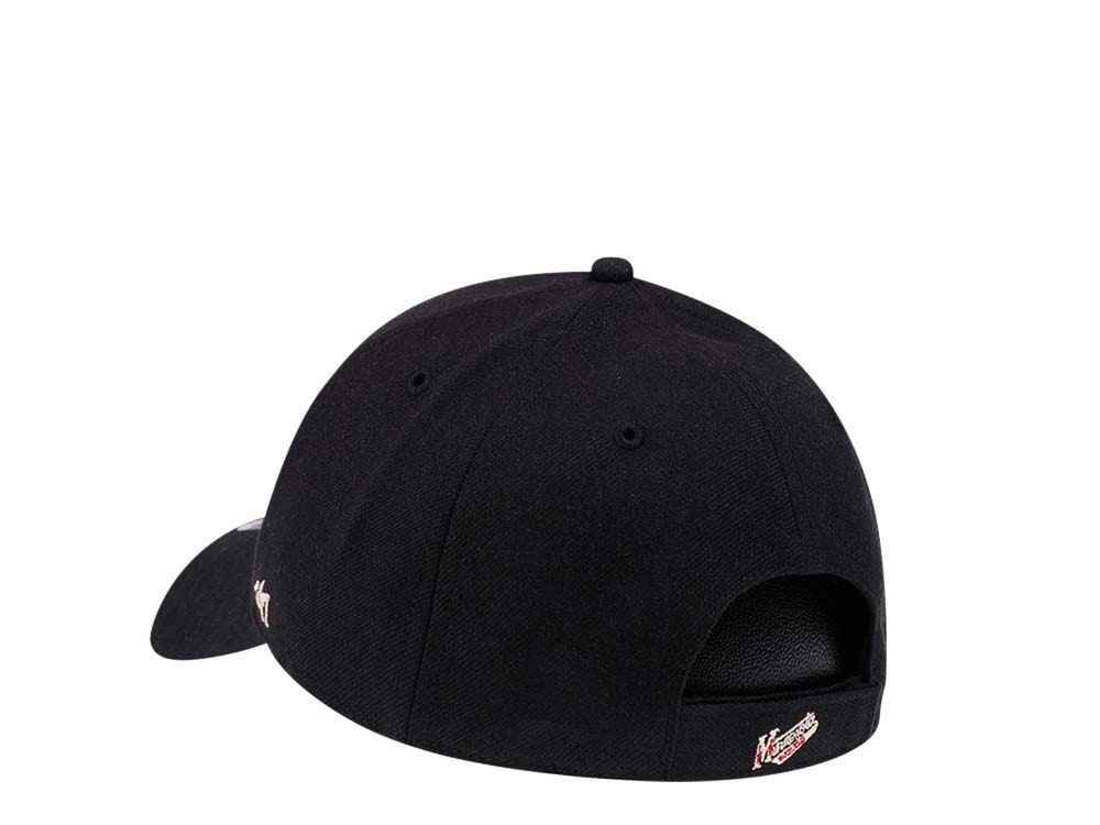 47Brand Minnesota Wild Classic Black Strapback Hat