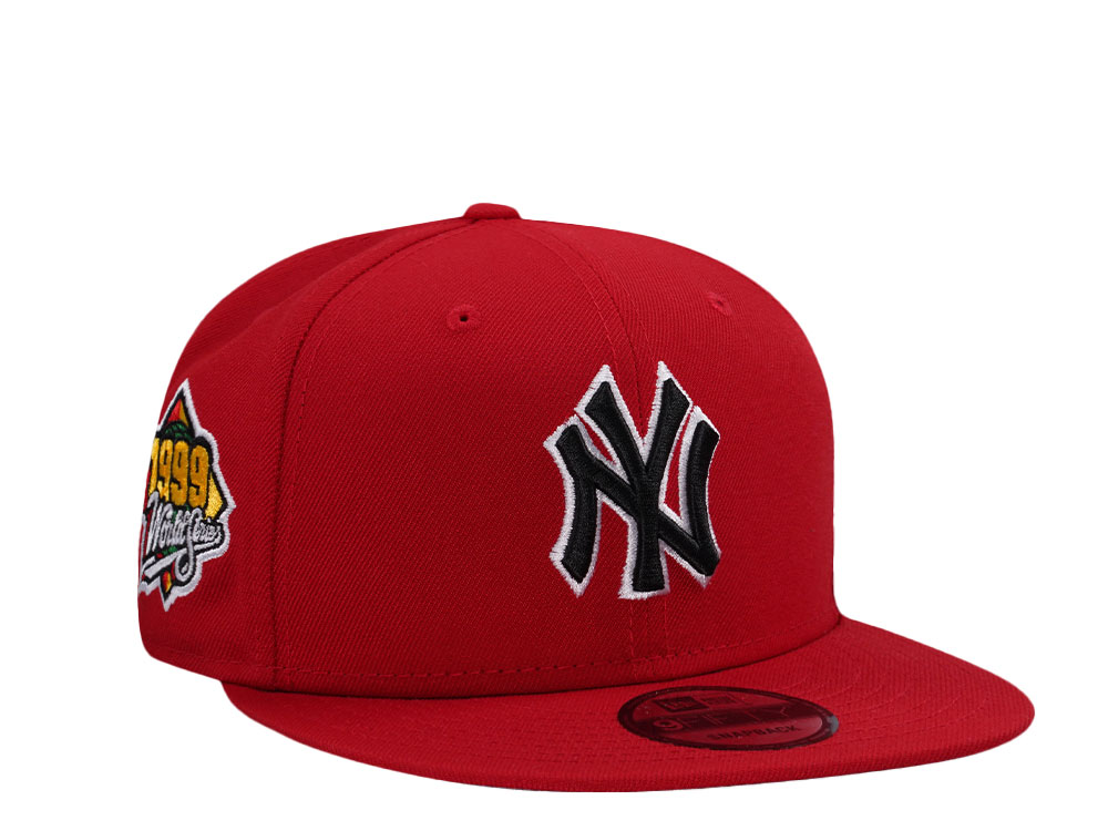 New Era New York Yankees 1999 World Series Scarlet Edition 9Fifty Snapback Cap