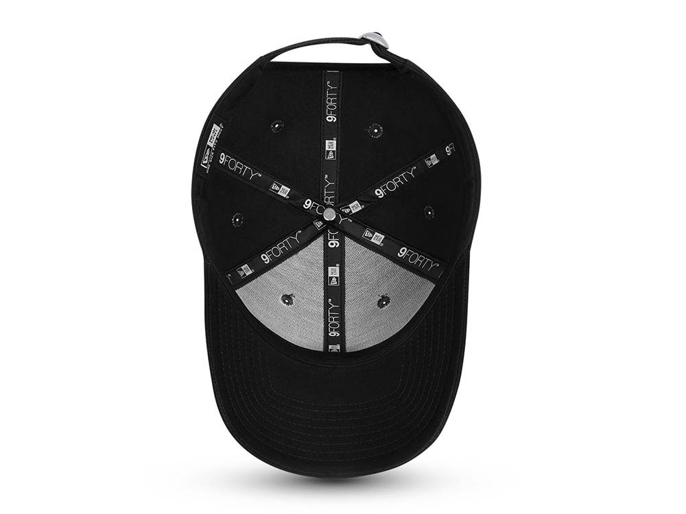 New Era Basic Black 9Forty Strapback Hat