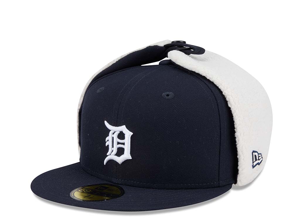 New Era Detroit Tigers Classic Navy 59Fifty Dogear Fitted Cap