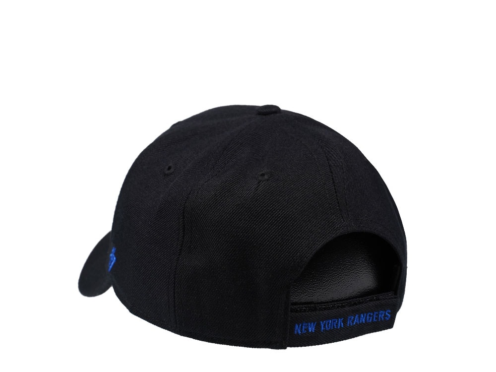 47Brand New York Rangers Classic Black Strapback Hat
