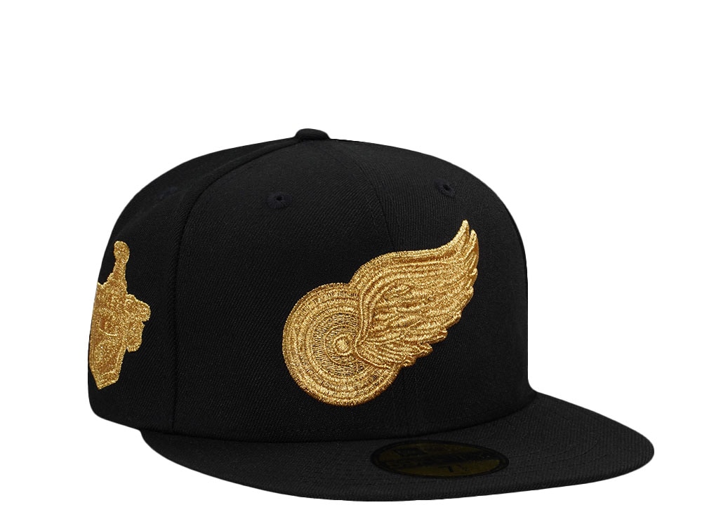 New Era Detroit Red Wings Stanley Cup Champions 2008 24K Edition 59Fifty Fitted Cap