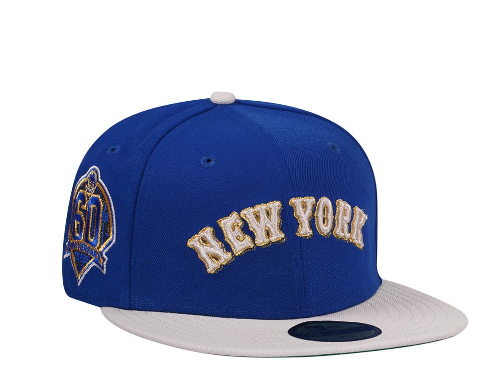 New Era New York Mets 60th Anniversary Seashore Copper Two Tone Edition 59Fifty Fitted Hat