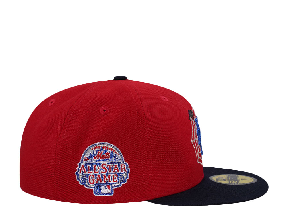 New Era New York Mets All Star Game 2013 Red Two Tone Edition 59Fifty Fitted Cap