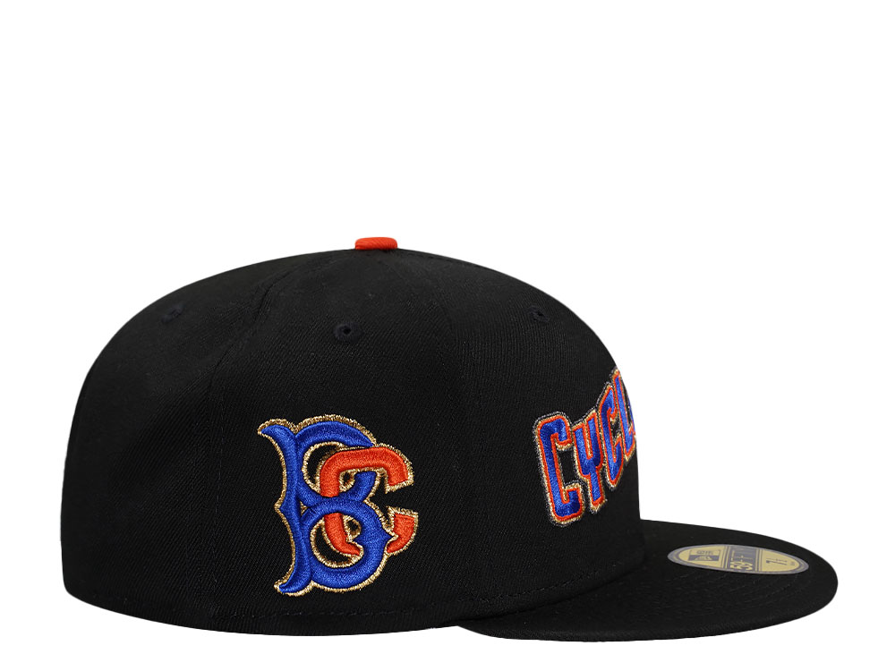 New Era Brooklyn Cyclones Black Gold Edition 59Fifty Fitted Hat