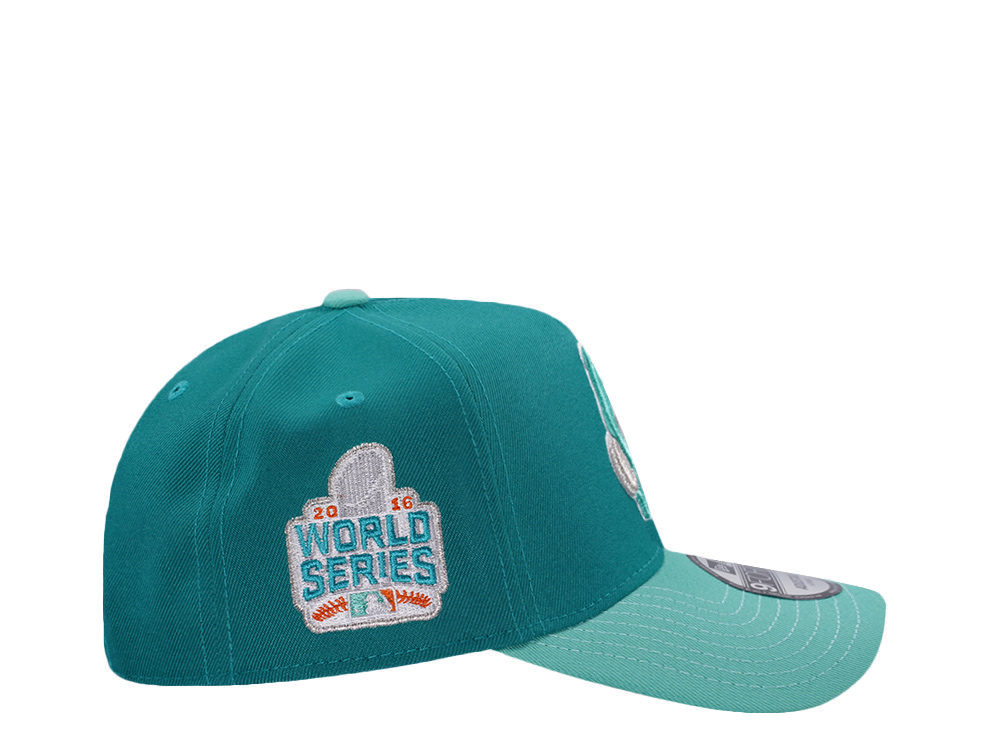 New Era Chicago Cubs World Series 2016 Mint Two Tone Edition 9Forty A Frame Snapback Cap