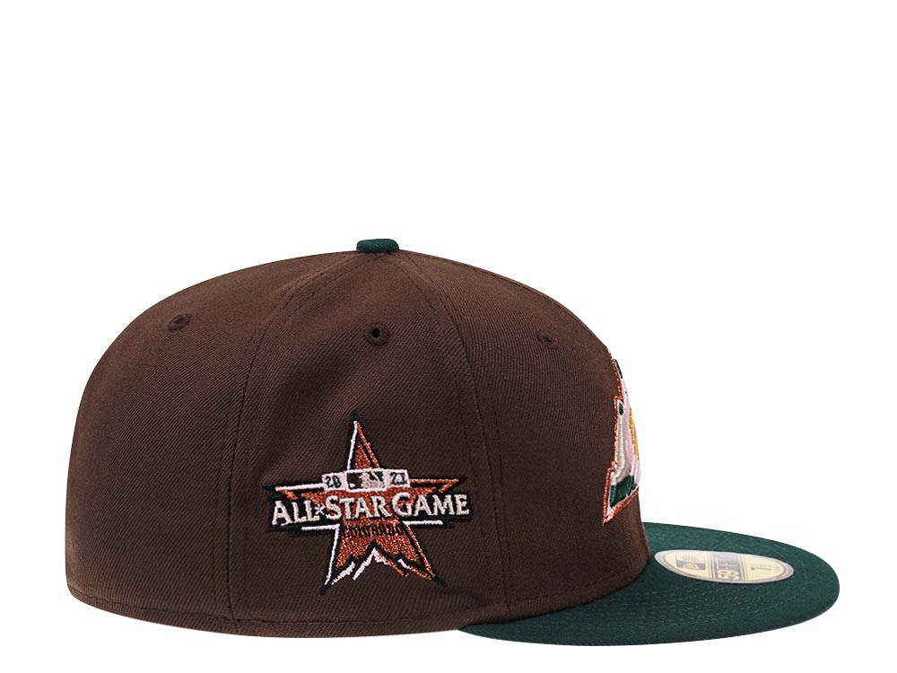 New Era Colorado Rockies All Star Game 2021 Forrest Pink Edition 59Fifty Fitted Hat