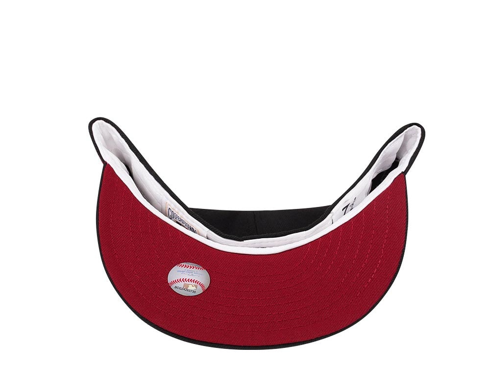 New Era Atlanta Braves World Series 1995 Pinot Noir Edition 59Fifty Fitted Hat