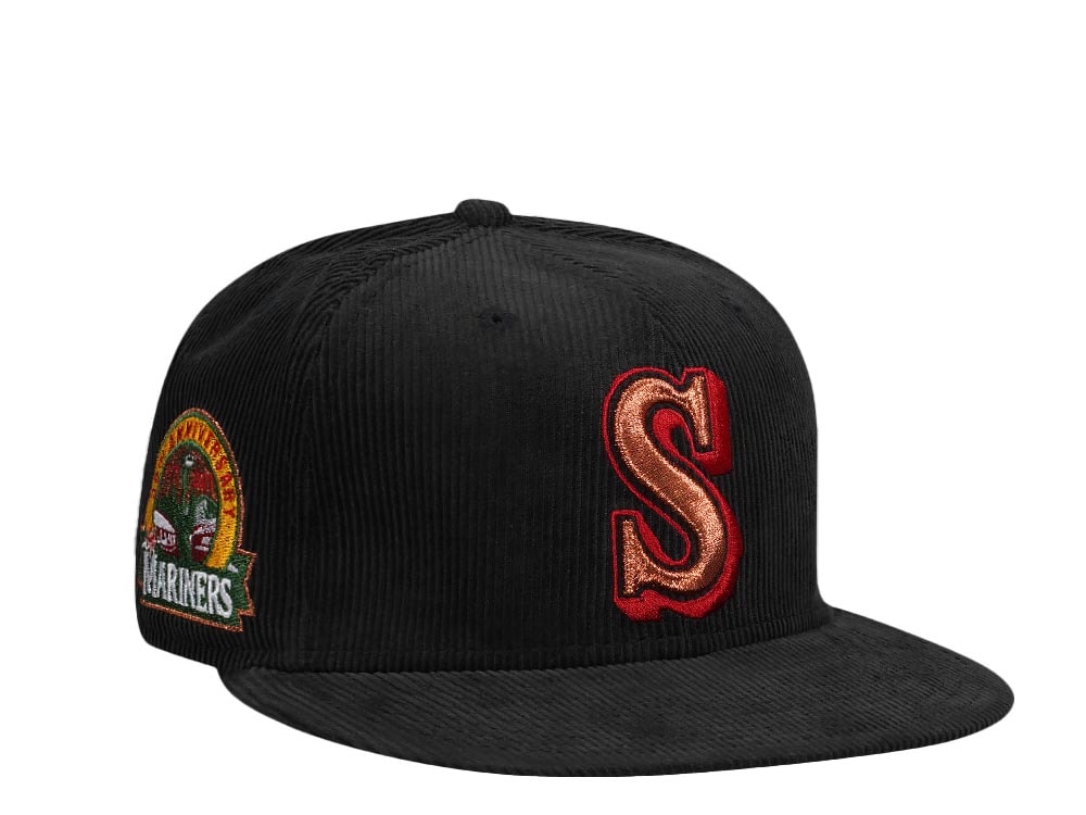 New Era Seattle Mariners 30th Anniversary Corduroy Copper Edition 59Fifty Fitted Hat