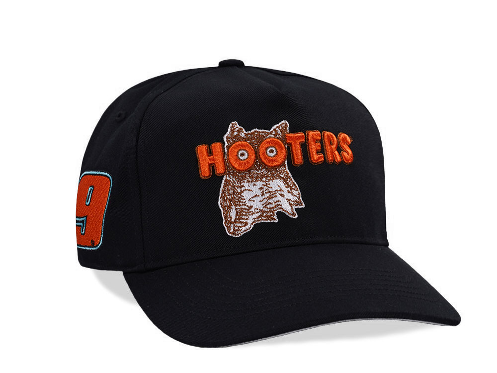 47Brand Nascar Chase Elliott Black Hooters Sure Shot Hitch Edition Snapback Cap
