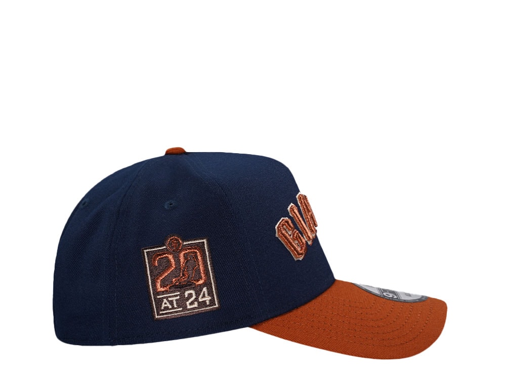 New Era San Francisco Giants 20th Anniversary Copper Two Tone 9Forty A Frame Snapback Hat