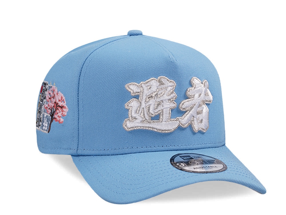 New Era Los Angeles Dodgers Tokyo Series Sky Blue Prime Edition 9Forty A Frame Snapback Cap