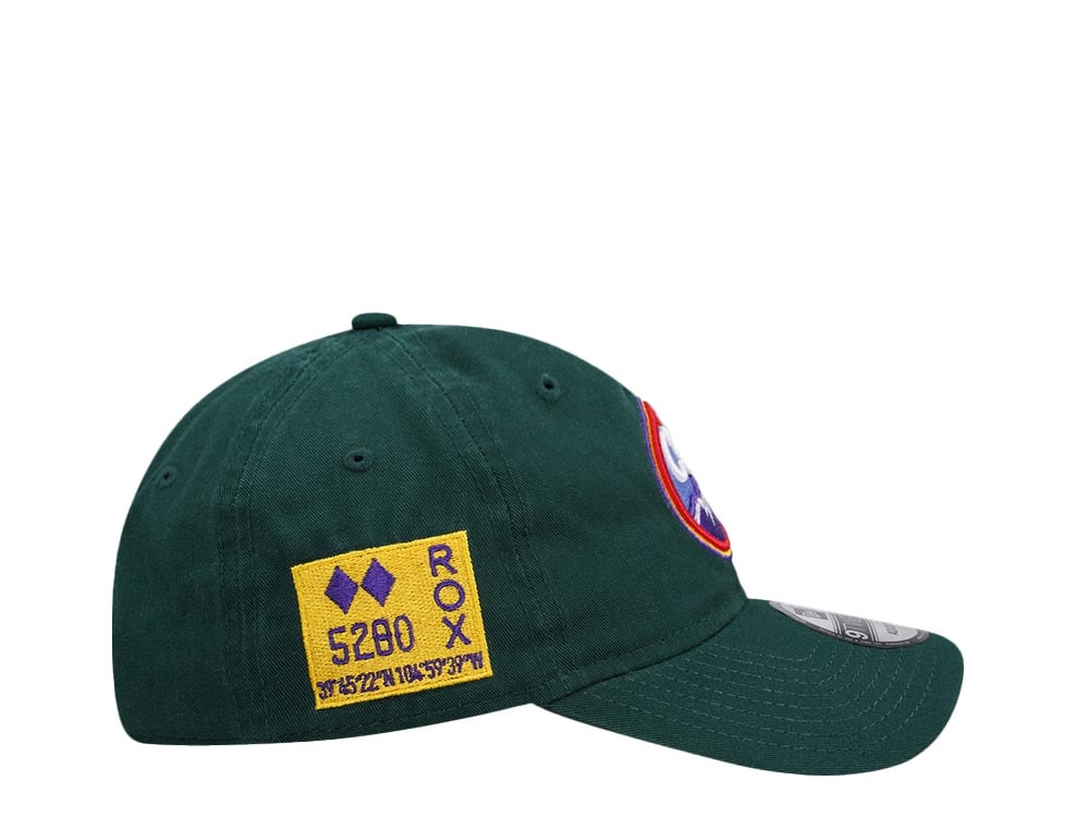 New Era Colorado Rockies 5280 Rox Green Edition 9Twenty Strapback Hat
