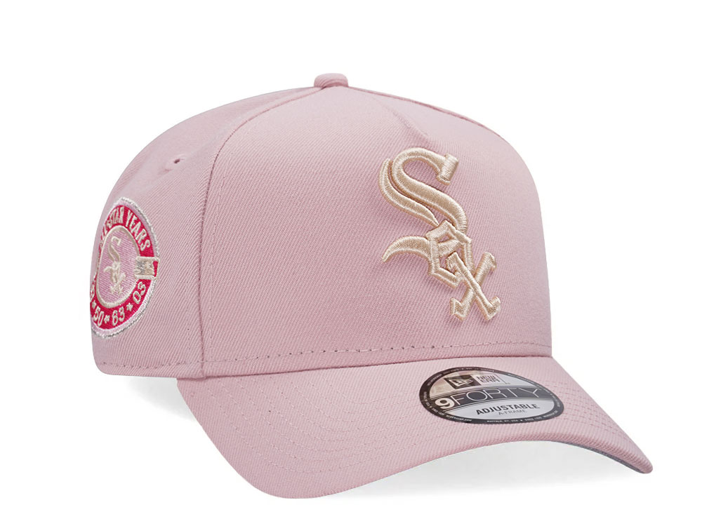 New Era Chicago White Sox All Star Years Pink Rouge Edition 9Forty A Frame Snapback Hat