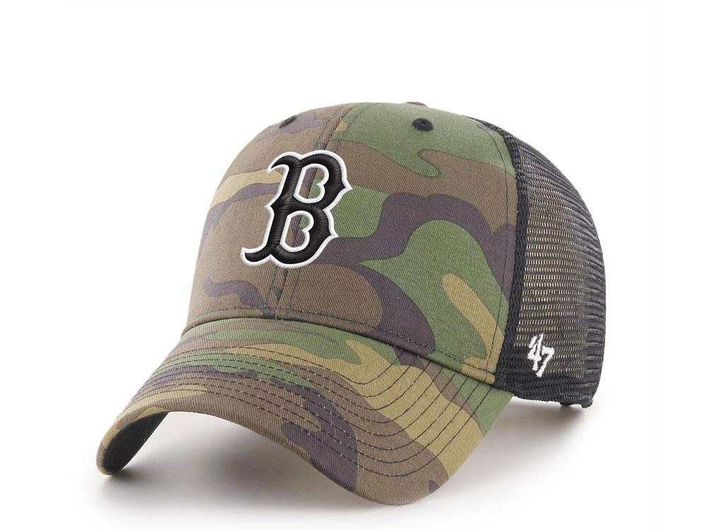 47Brand Boston Red Sox Classic Camo Trucker Snapback Hat