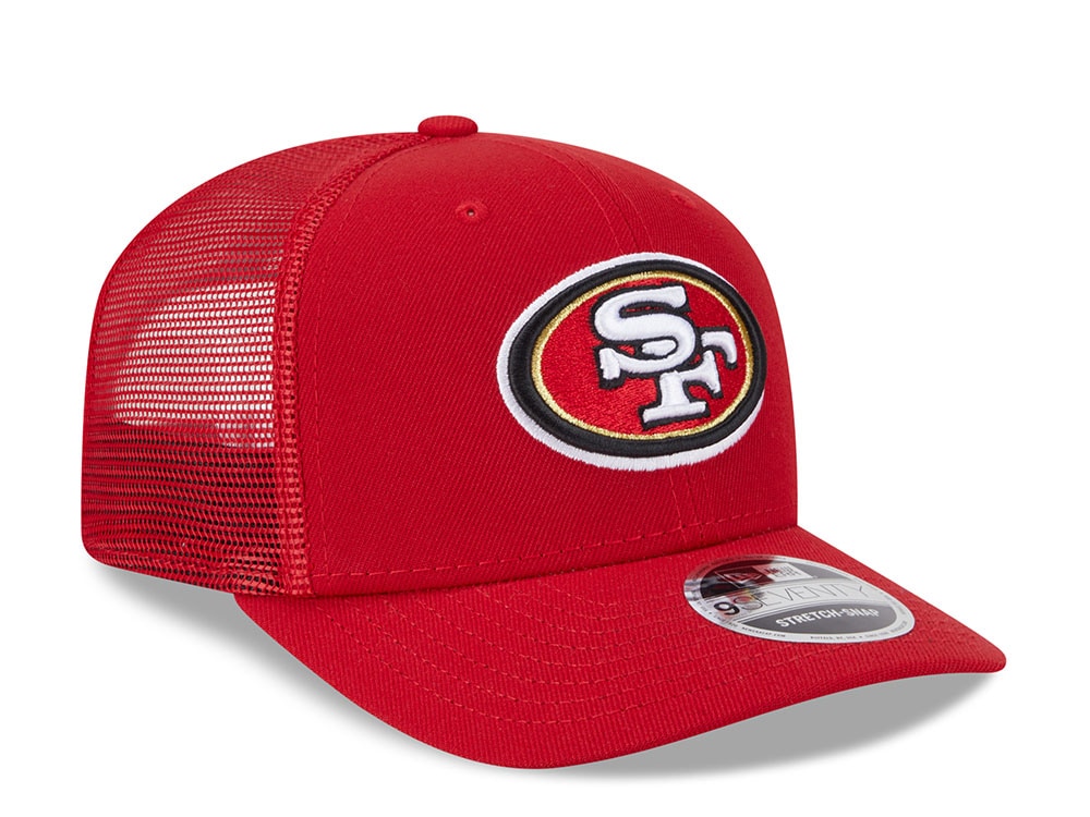 New Era San Francisco 49ers Red Edition 9Seventy Trucker Snapback Cap