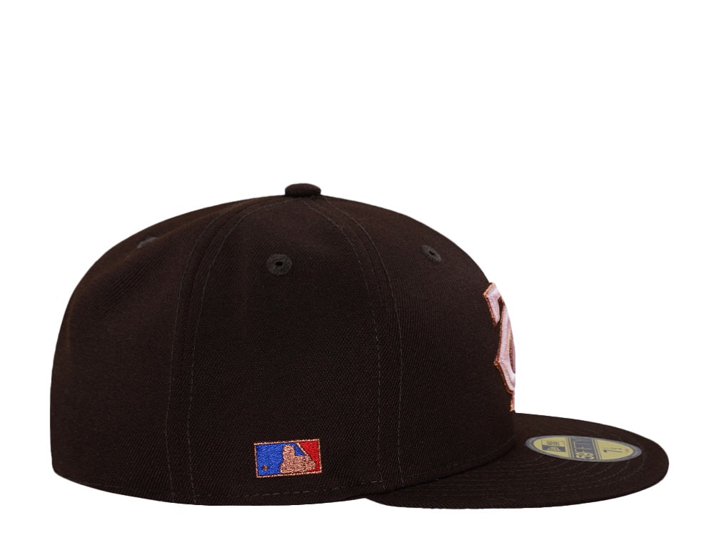 New Era Minnesota Twins Burnt Copper Pink Edition 59Fifty Fitted Hat