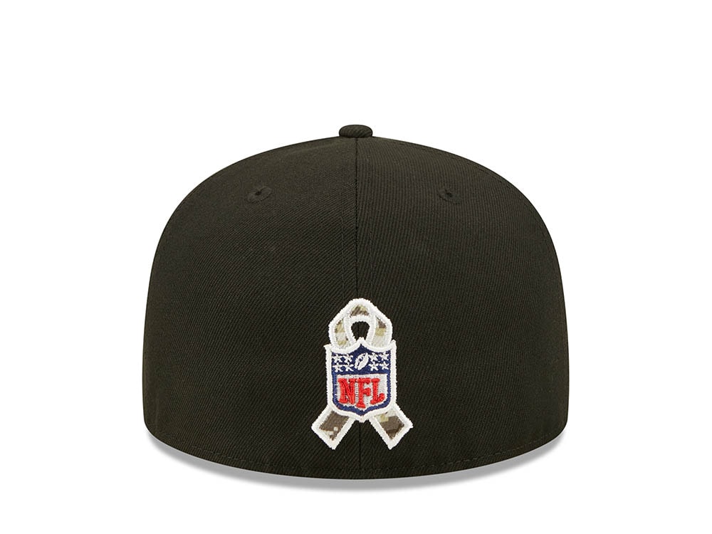 New Era Carolina Panthers Salute to Service 2022 Fitted 59Fifty Hat