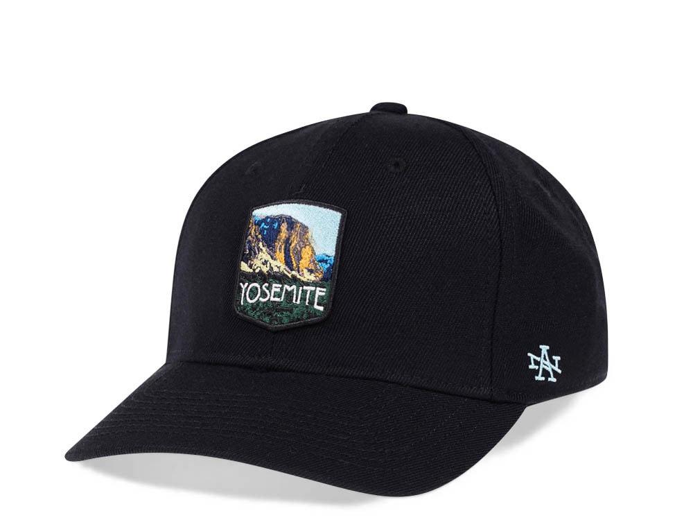 American Needle Yosemite National Park Black Snapback Hat