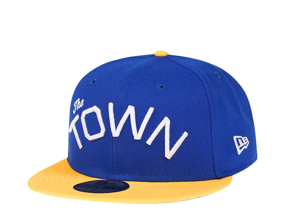 New Era Golden State Warriors Script Edition 59Fifty Fitted Hat